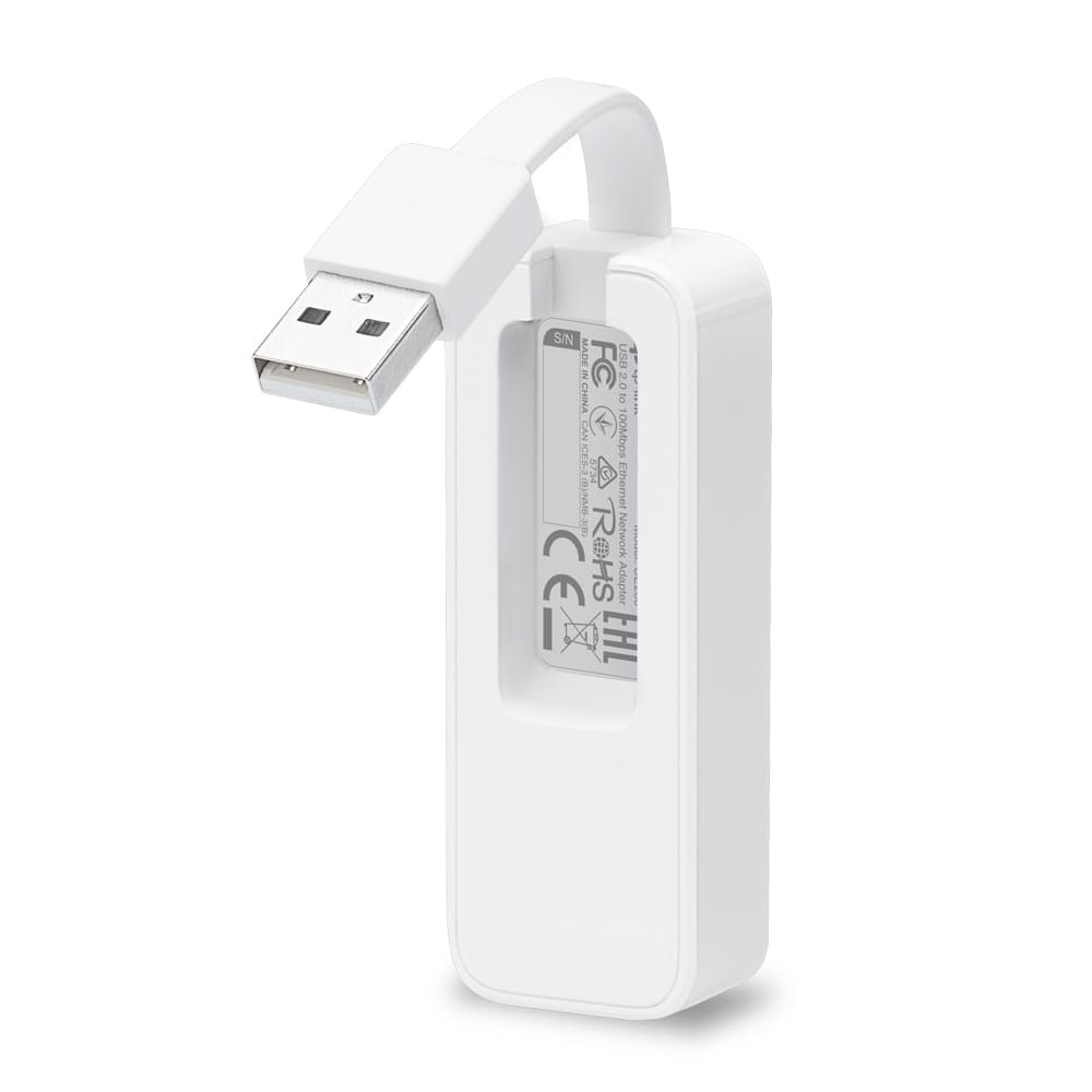 TP-Link UE200 - محول شبكة إيثرنت من USB 2.0 إلى 100 ميجابت في الثانية
