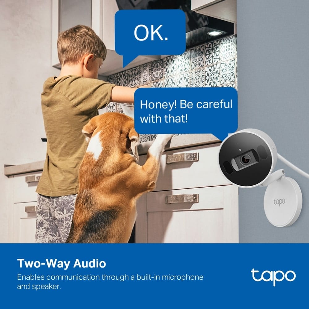 كاميرا TP-Link Tapo C125 - كاميرا أمان منزلية بتقنية الذكاء الاصطناعي وواي فاي