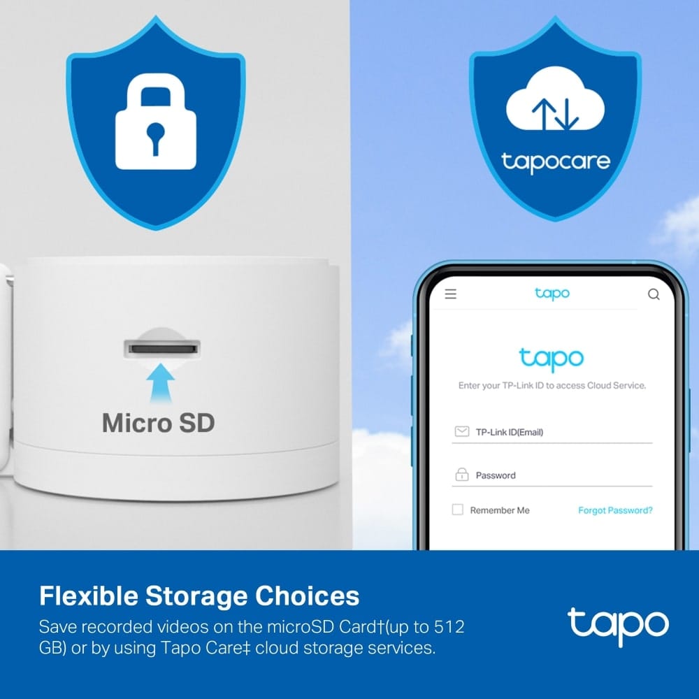 كاميرا TP-Link Tapo C125 - كاميرا أمان منزلية بتقنية الذكاء الاصطناعي وواي فاي