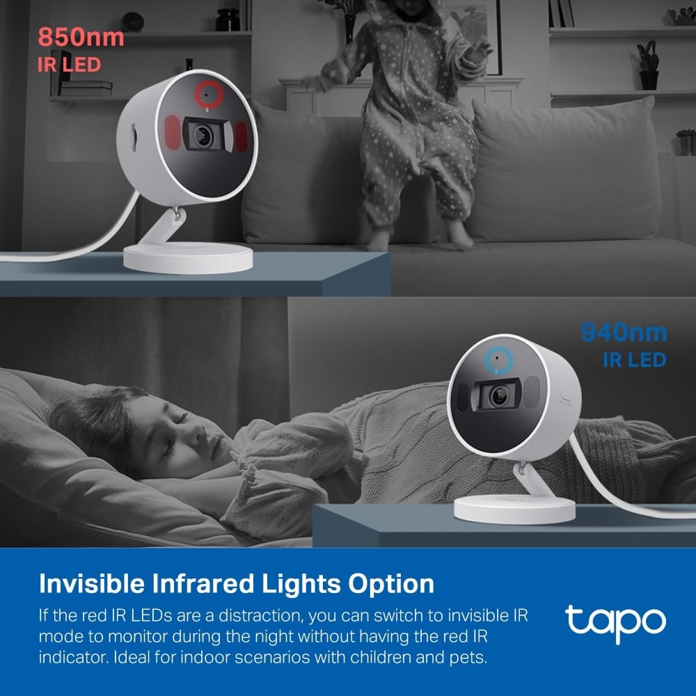 كاميرا TP-Link Tapo C125 - كاميرا أمان منزلية بتقنية الذكاء الاصطناعي وواي فاي