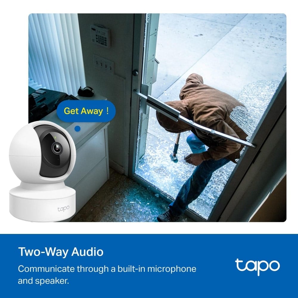 كاميرا مراقبة منزلية TP-Link Tapo C202 - بان/تيلت