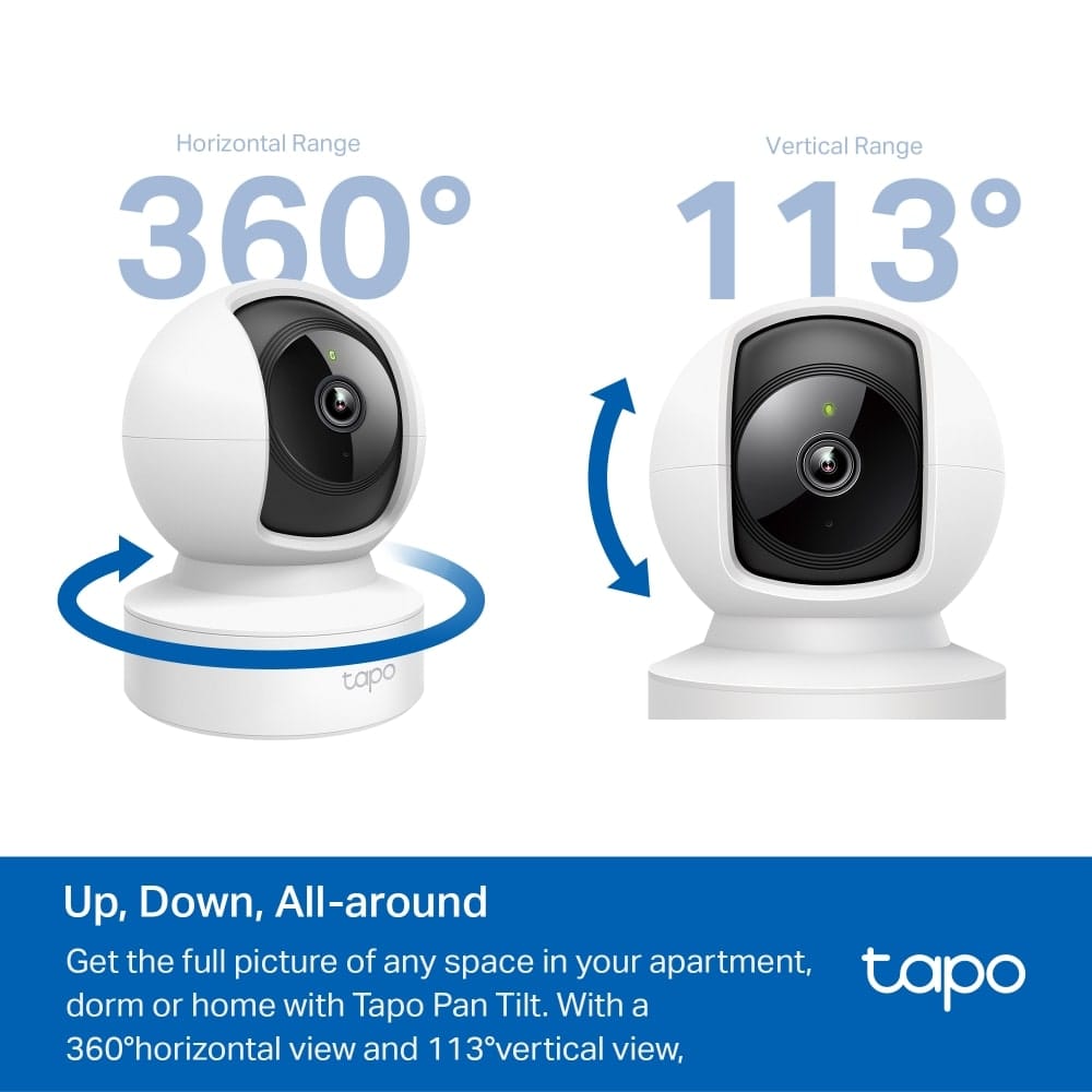 كاميرا مراقبة منزلية TP-Link Tapo C202 - بان/تيلت