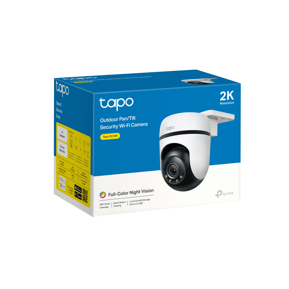 TP-Link Tapo C510W - كاميرا أمان خارجية متحركة مزودة بتقنية Wi-Fi