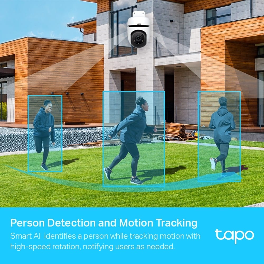 كاميرا TP-Link Tapo C500 الخارجية - كاميرا أمان لاسلكية قابلة للتحريك والإمالة