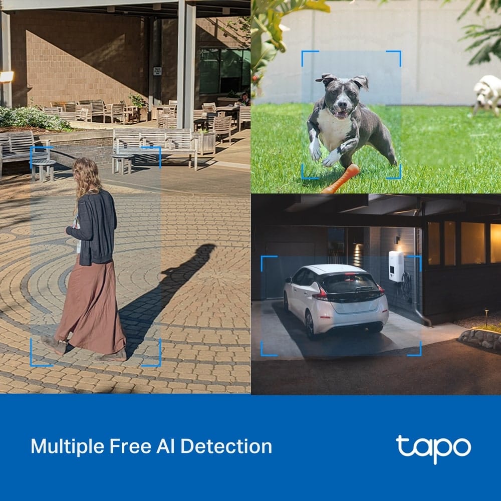 TP-Link Tapo C520WS - كاميرا أمان خارجية متحركة مزودة بتقنية Wi-Fi