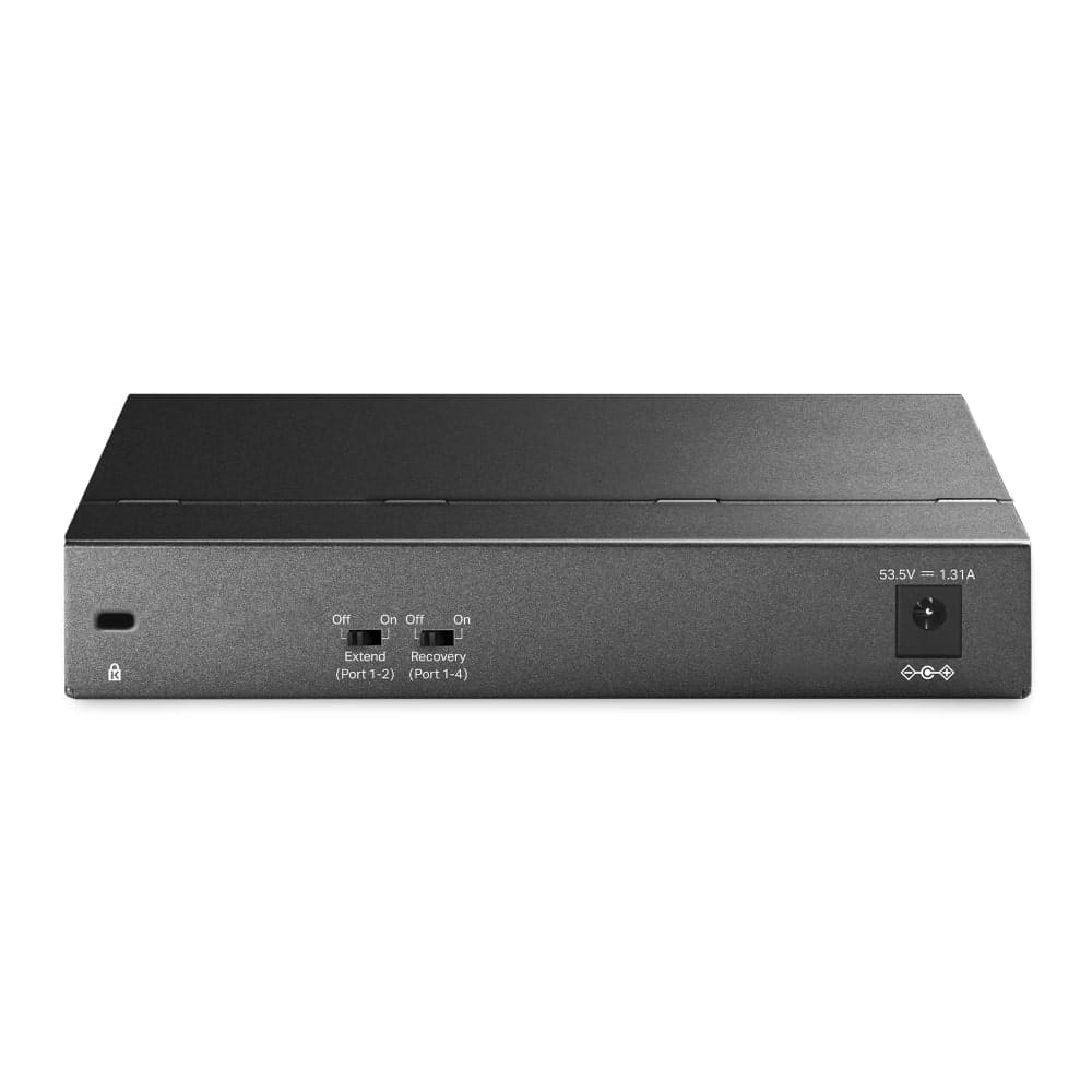 TP-Link TL-SG1006PP - مفتاح سطح مكتب جيجابت بستة منافذ مع 3 منافذ PoE+ و1 منفذ PoE++