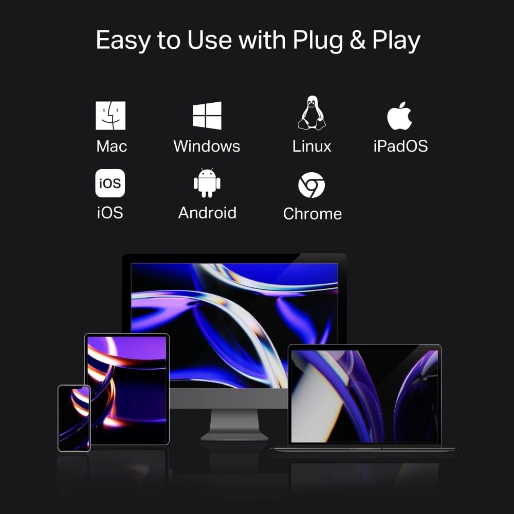 TP-Link UH7020C - موزع USB Type-C 7 في 1