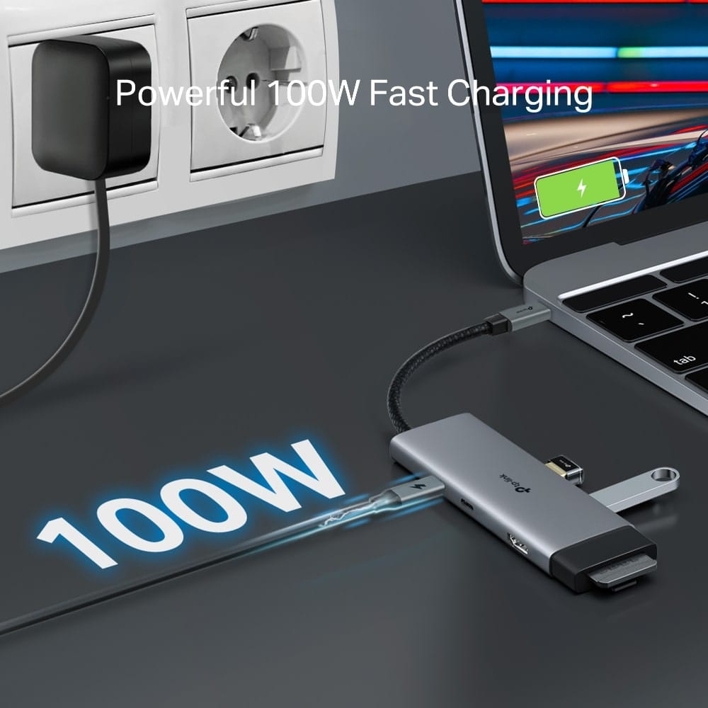 TP-Link UH7020C - موزع USB Type-C 7 في 1