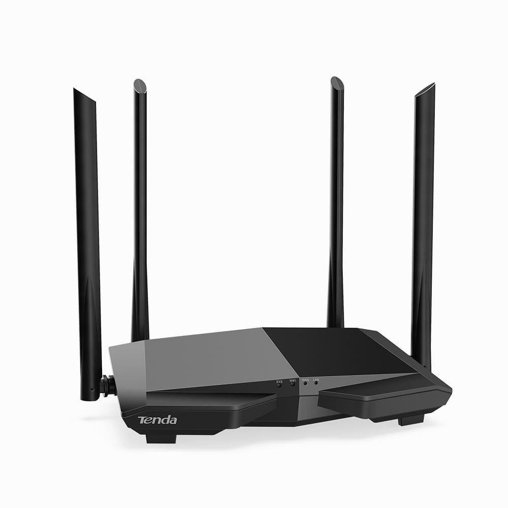 جهاز توجيه واي فاي ذكي ثنائي النطاق Tenda AC6 - AC1200