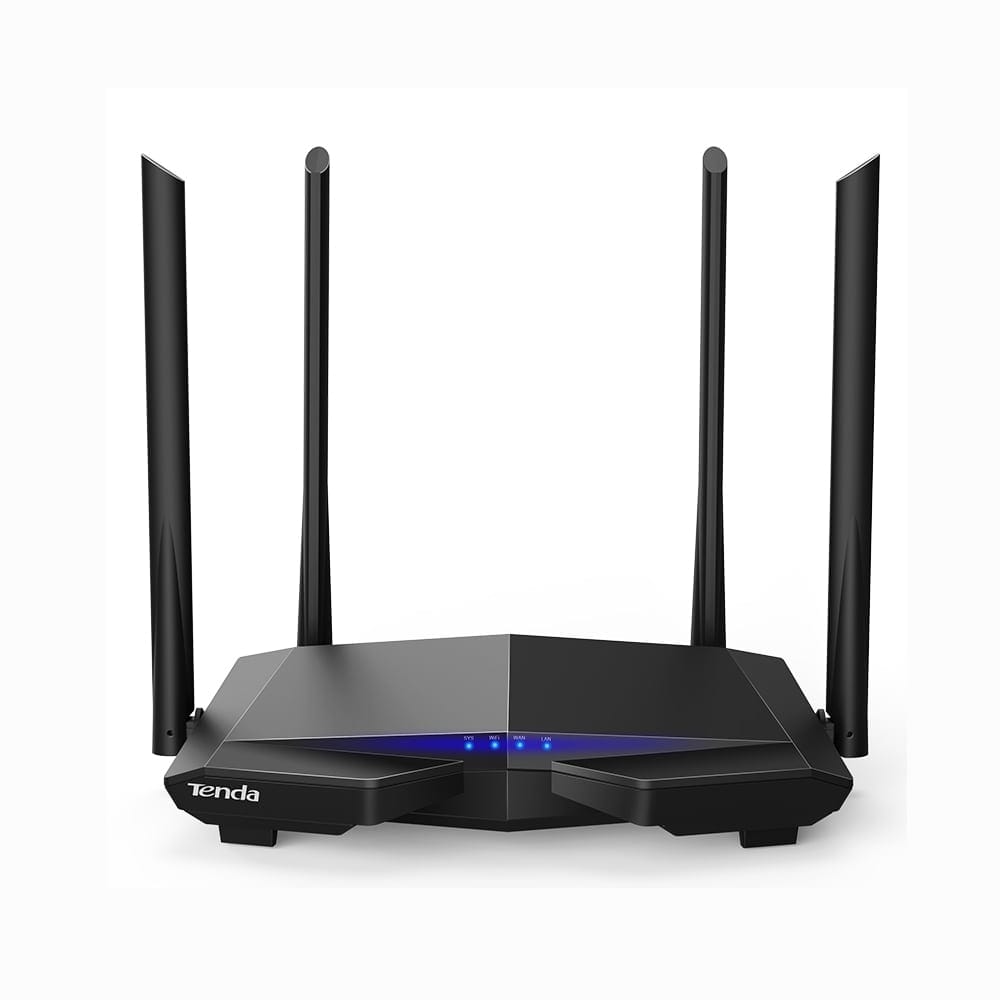جهاز توجيه واي فاي ذكي ثنائي النطاق Tenda AC6 - AC1200