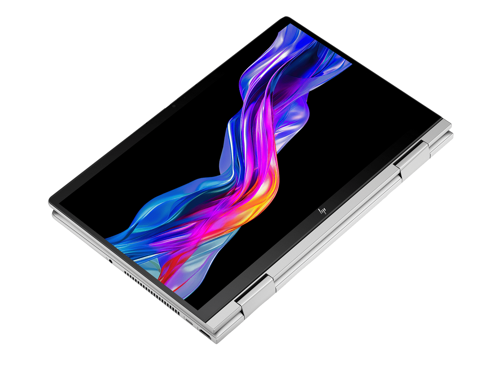 كمبيوتر محمول HP Envy x360 2 في 1 | نظام التشغيل Windows 11 Home | معالج Intel® Core™ 7 | ذاكرة وصول عشوائي (RAM) سعة 16 جيجابايت | قرص SSD سعة 512 جيجابايت