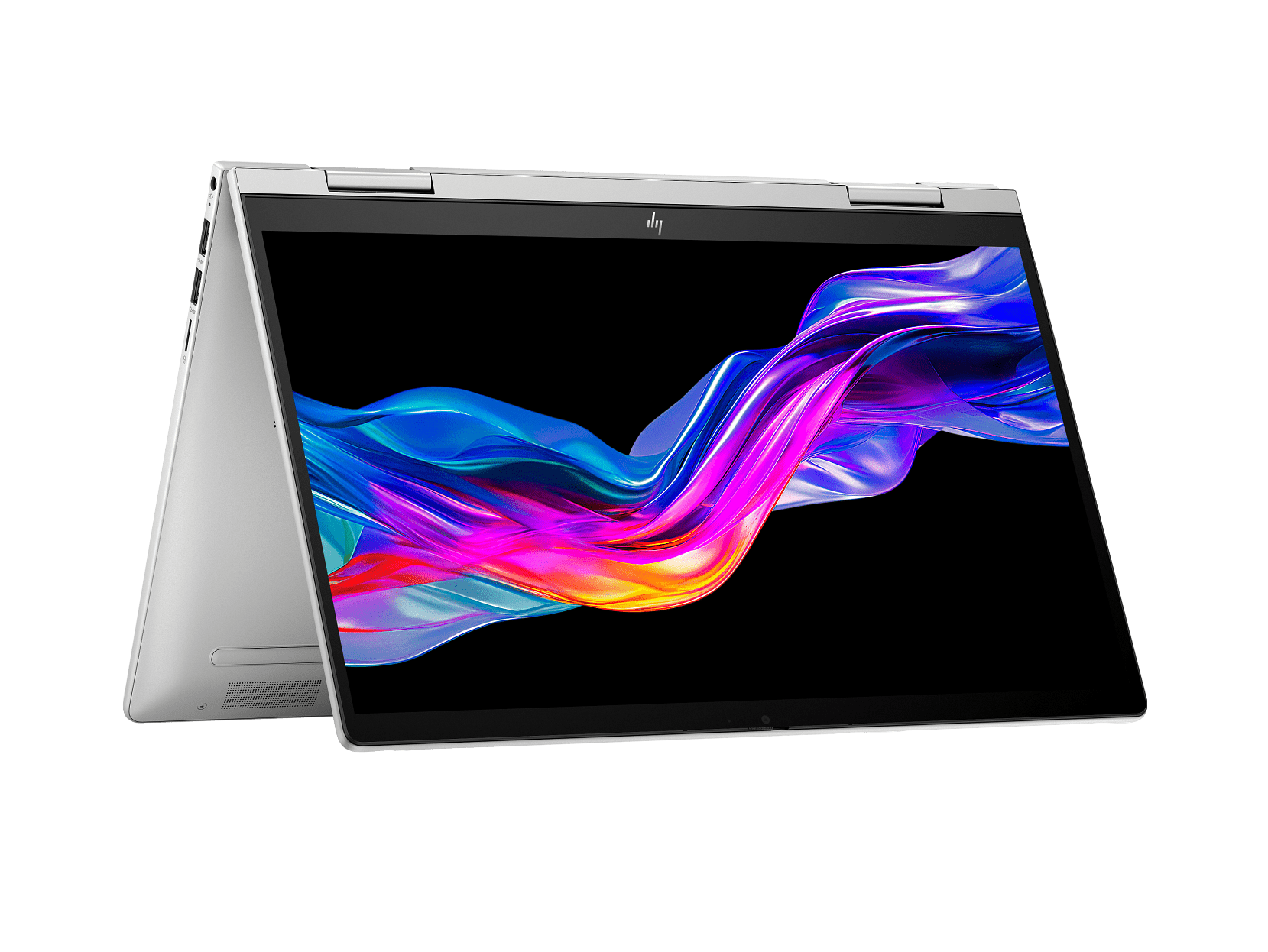 كمبيوتر محمول HP Envy x360 2 في 1 | نظام التشغيل Windows 11 Home | معالج Intel® Core™ 7 | ذاكرة وصول عشوائي (RAM) سعة 16 جيجابايت | قرص SSD سعة 512 جيجابايت