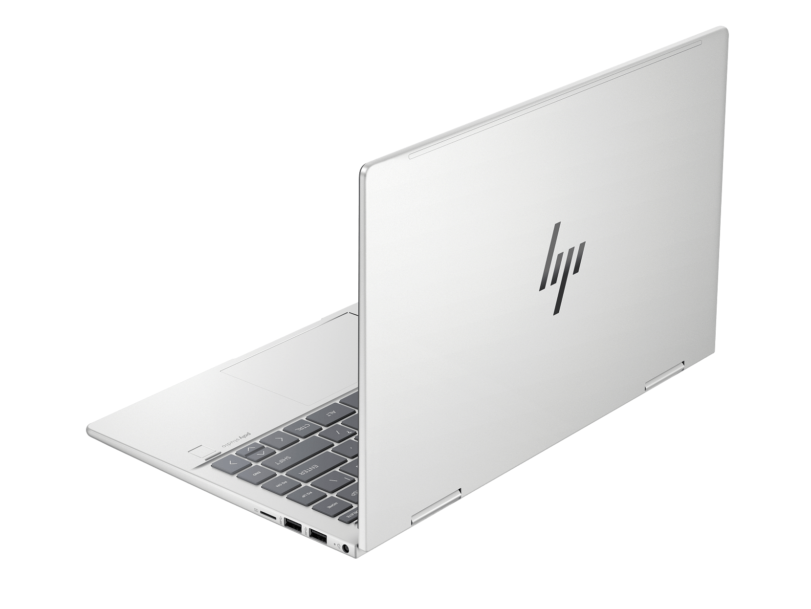 كمبيوتر محمول HP Envy x360 2 في 1 | نظام التشغيل Windows 11 Home | معالج Intel® Core™ 7 | ذاكرة وصول عشوائي (RAM) سعة 16 جيجابايت | قرص SSD سعة 512 جيجابايت
